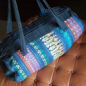Boho hippy duffle